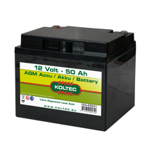 AGM battery 12 Volt - 50 Ah