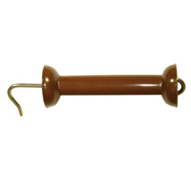 Gate handle, KOLTEC, brown 