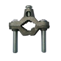 Conn. clamp for earth pins