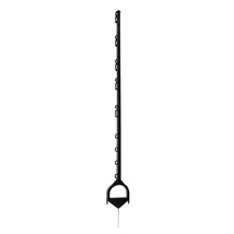 Stijgbeugelpalen, 160 cm zwart