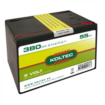 Batterie 9 Volt - 380 Wh 55 Ah