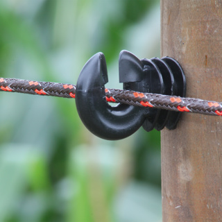 Rope braided, brown, 200m 6mm