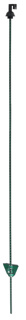 Pfahl, Federstahl, 140cm grün