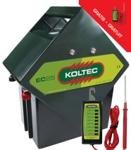Batteriegerät KOLTEC EC25, inkl. Spannungstester 8-Stufen