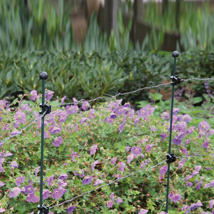 Garden posts,green, 100cm 7mm