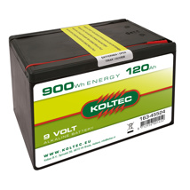 Batterie 9 Volt-900 Wh 120 Ah 